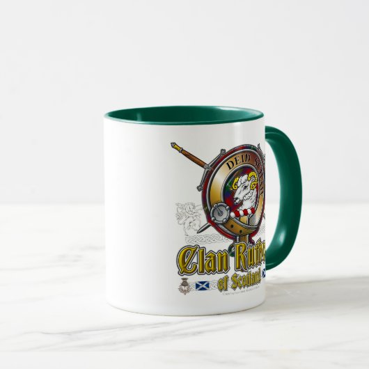Mug Badge Ruthven Clan (Devant droit)