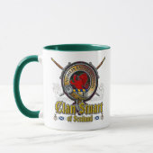 Mug Badge Stuart Clan (Gauche)