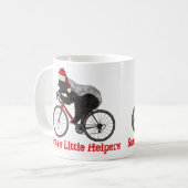 Mug Badger de miel Cycling Funny Badass Festive Citati (Devant gauche)