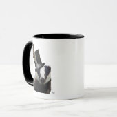 Mug Badger de Steampunk dans le chapeau supérieur (Devant gauche)