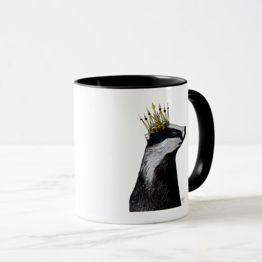 Mug Badger King (Devant droit)