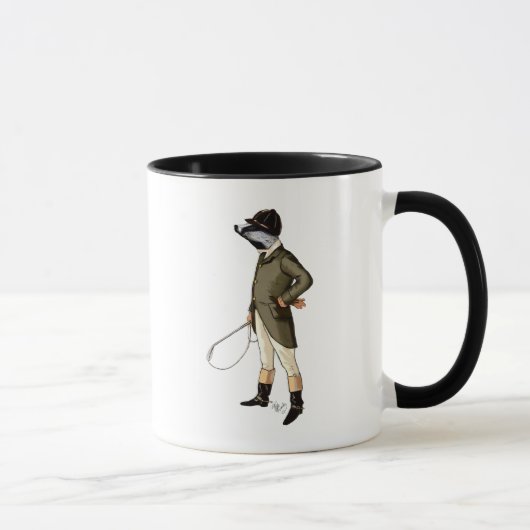 Mug Badger Le Rider Complet (Droite)