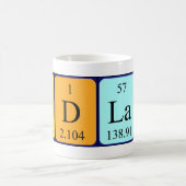 Mug BadLad, volume de phrase de table périodique (Centre)