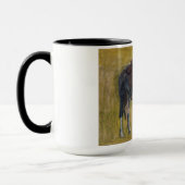 Mug Badlands américains : Vieux West Cowboy avec cheva (Gauche)