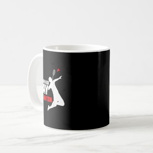 Mug Badminton (Devant gauche)