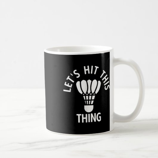 Mug Badminton 1 (Droite)