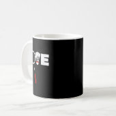 Mug Badminton - Amour  (Devant gauche)