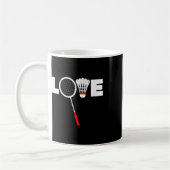 Mug Badminton - Amour  (Gauche)