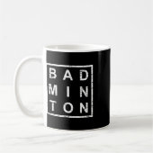 Mug Badminton élégant (Gauche)
