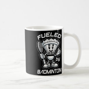 Mug Badminton Forever Cartoon Shuttle Et Racket Graphe