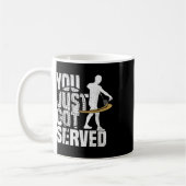 Mug Badminton Game Lover Served Shuttle Player Badmint (Gauche)