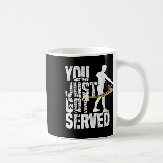 Mug Badminton Game Lover Served Shuttle Player Badmint (Droite)