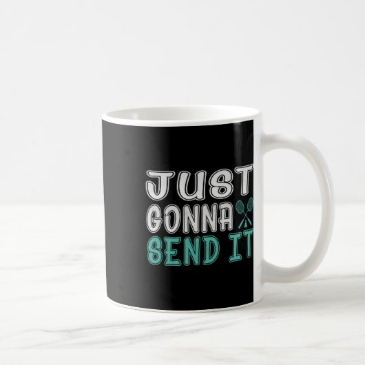 Mug Badminton, juste pour l'envoyer Ls (Droite)