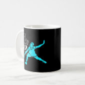 Mug Badminton Mange Sleep Drop Répéter (Devant gauche)