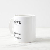 Mug Badminton Mom Player Shuttle  (Devant gauche)