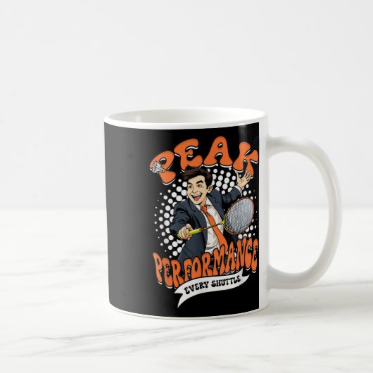 Mug Badminton Performance de pointe Chaque volant (Droite)