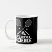 Mug Badminton Racket Science Shutter Joueur Badminton (Gauche)