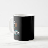 Mug Badminton Racket Shutt Team Coach Badminton Play (Devant gauche)