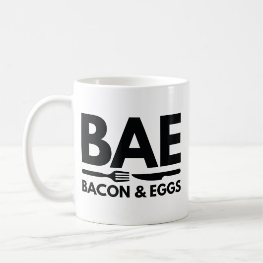 Mug BAE Bacon Et Oeufs (Gauche)