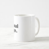 Mug Bagage émotionnel (Devant droit)