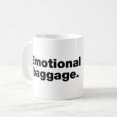 Mug Bagage émotionnel (Devant gauche)
