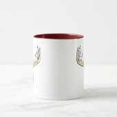 Mug Bague de cerfs blancs Gros colliers (Centre)