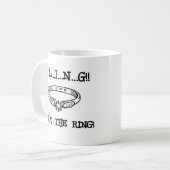 Mug Bague de fiançailles Bling (Devant gauche)