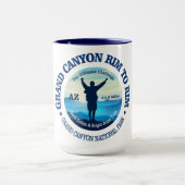 Mug Bague de grand canyon à bord (V) (Centre)