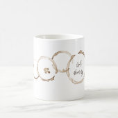 Mug Bagues de café BONNE MATINÉE Bureau Accueil Amusem (Centre)