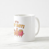 Mug Bagues D'Oignon Cute Frits Poulet Et Fries Son Fry (Devant droit)
