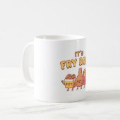 Mug Bagues D'Oignon Cute Frits Poulet Et Fries Son Fry (Devant gauche)
