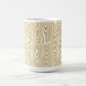 Mug Bagues en bois de Parties scintillant d'or (Centre)