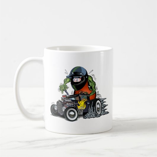 Mug Baguette chauffante de dessin (Gauche)