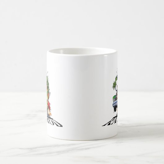 Mug Baguette chauffante de dessin (Centre)