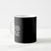 Mug Baguette De Hockey 100 Jours D'Enseignant Garçon D (Devant gauche)