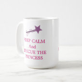 Mug Baguette étoile de princesse (Devant gauche)