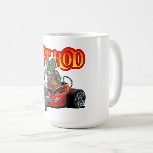 Mug Baguette rétro (Devant droit)