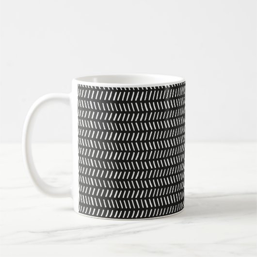 Mug Baguette vintage Abstraite, horizontale sans joint (Gauche)