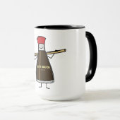 Mug Baguettes d'Asiatique de condiment de bouteille de (Devant droit)