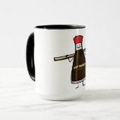Mug Baguettes d'Asiatique de condiment de bouteille de (Devant gauche)