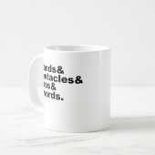 Mug Baguettes & Pentacles & Coupes & Épées | Cartes de (Devant gauche)