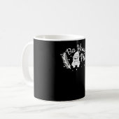 Mug Bah Hum Carlin mignon drôle Chien chiot animal de  (Devant gauche)