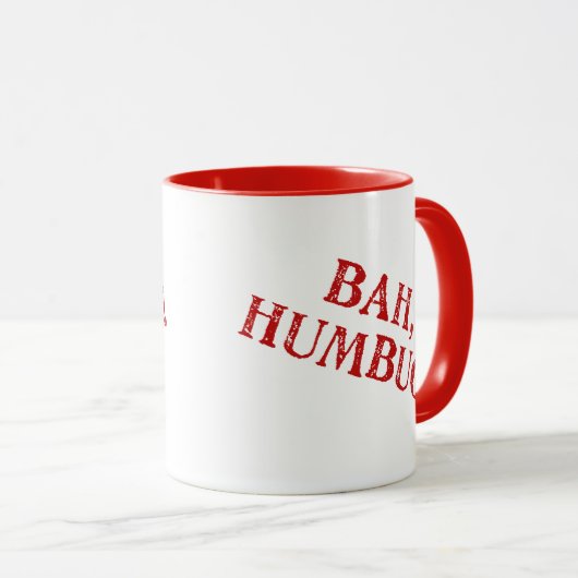 Mug Bah Humbug (Devant droit)