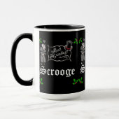 Mug Bah Humbug ! Cadeau de Noël (Gauche)