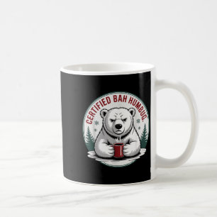 Mug Bah Humbug Drôle Noël Lar Ours Sarcastique Holi