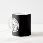 Mug Bah Humbug Funny Christmas Lar Bear Sarcastic Holi (Devant gauche)