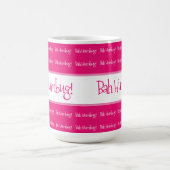 Mug Bah humbug rose Noël (Centre)