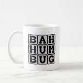 Mug Bah Humbug, sentiment anti-Noël (Gauche)