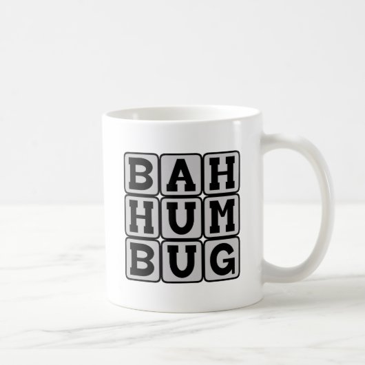 Mug Bah Humbug, sentiment anti-Noël (Droite)