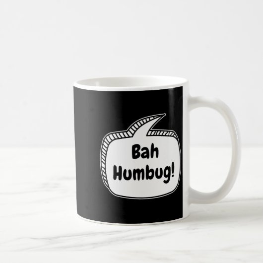 Mug Bah Humbug Speech Bubble Toddler T Shirt  (Droite)